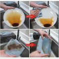 thumbnail image 4 of Dishcloth Removable Wipes 20 Pack Reusable Microfiber Cleaning Cloths Kitchen(grey), 4 of 5