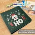 thumbnail image 4 of FORMRS 3 Ring Photo Album 4"x6" Self Adhesive Large Capacity PU Leather Cover, Christmas Dog, 4 of 8