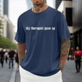 thumbnail image 3 of Xlt T Shirts for Men Tall White Classic Loose Fit Crewneck Going Out Tees Solid Color Shirt Casual Short Sleeve Summer Basic Tops, 3 of 5