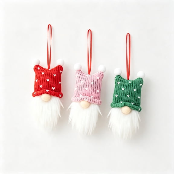 huayou Christmas Decorative Ornaments, Hanging Tree Set, Ideal for Xmas Party Home Office Decoration, Xmas Decorations Indoor Outdoor Use, Holiday Decor