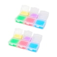 thumbnail image 2 of Juego de 2 piezas de arcilla adhesiva para pintar, arcilla para pintar, 6 colores, regalo artesanal con caja organizadora para accesorios de bordado,, 2 of 8
