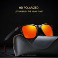 thumbnail image 5 of Gafas de sol polarizadas UV400, gafas de sol de conducción de lujo, adecuadas para exteriores, playa, viajes y pesca, 5 of 5