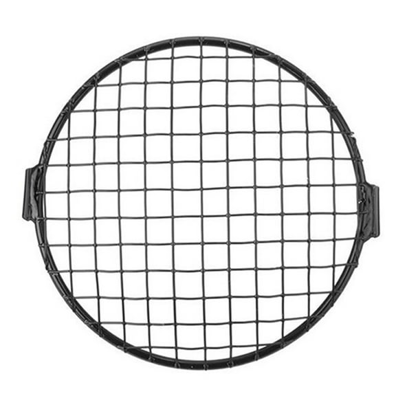 Acahhotxx Headlight Guard, Motorcycle Headlight Protective Shelter Light Metal Guard Grille Off-road Motorcycle Light