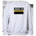 thumbnail image 1 of Rapid Dominance TS2-781-WHT-03 Rapdom Graphique Sweat-Shirt Col Rond&44; Blanc - Grand, 1 of 1