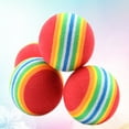 thumbnail image 2 of 12Pcs MultiColored Rainbow Ball for Pet Owners and Puppies 1.4in Diameter, 2 of 9