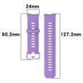 thumbnail image 3 of Fit4 Pro Smart Watch Replacement Band Durable Silicone Strap With Secure Silver Buckle Accessory, 3 of 4