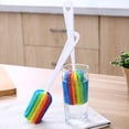 thumbnail image 4 of Grandest Birch High Elastic Bottle Brush Eco-friendly High Elastic Plastic Sponge Cup Cleaning Brush for Home, 4 of 8