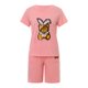 thumbnail image 1 of VISgogo - Conjunto de 2 piezas de verano para mujer, con estampado de oso de lentejuelas, camisetas de manga corta y pantalones cortos de cintura alta VISgogo moda, 1 of 8
