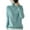 Light Blue, variant on Women's Turtleneck Sweater Loose Fit Knit Top 100% Polyester Soft Pullover Solid Color Casual Wear Layering Comfort S-2XL