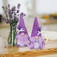 thumbnail image 6 of 2PCS Spring Gnome Decor Lavender Gnomes Decorations for Home Swedish Gnome Gifts for Women Handmade Purple Kitchen Decor Spring Summer Tier Tray Decor, 6 of 9