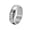 Silver, variant on Men's Stainless Steel Personalized Irregularly Ring Anxiety Relieves Strees Ring 8MM Silver Size 8