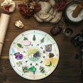 thumbnail image 6 of Wheel of The Year Sign Pagan Decor Wicca Calendar Wiccan Holidays Altar Pendulum Board Witch Stand Tree, 6 of 9