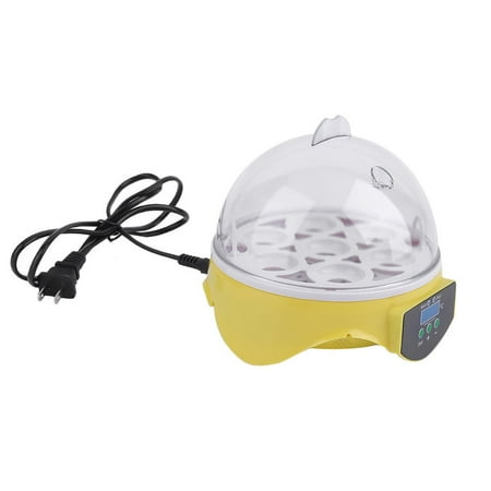 OUTAD 7 Eggs di gital Egg Incubator Poultry Hatcher Chicken Egg Incubator 110V 30W