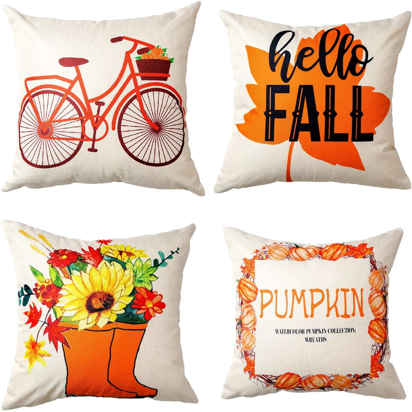 fall pillows at walmart