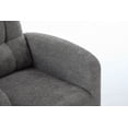 thumbnail image 2 of Modern Rocking Chair with Solid Wood Legs & Adjustable Footrest, High Back Ergonomic Design, Side Pocket Armchair for Living Room & Nursery Use, Parent & Baby Comfort, 2 of 9