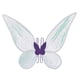 thumbnail image 1 of Mariposa Hada Ala Traje Mujer Niña Chispa Princesa Ala para Halloween Favor Cosplay Traje Púrpura, 1 of 5