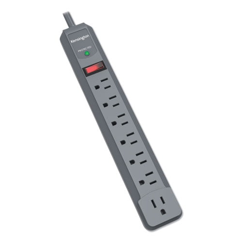 Guardian Premium Surge Protector, 7 AC Outlets, 6 ft Cord, 540 J, Gray Guardian Premium Surge Protector, 7 AC Outlets, 6 ft Cord, 540 J, Gray