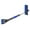 Blue, variant on Multipurpose Windshield Ice Scraper Tool 9.4 Inch Soft Bristle Snow Brushing Nonslip Foam Grip Suitable For Winter Cleaning