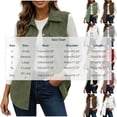 thumbnail image 4 of Womens Vest Dressy Casual Womens Fashion Solid Color Sleeveless Blouses Turndown Collar Tank Coat Womens Winter Clothes, 4 of 10