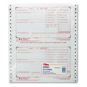 ~:~ ZQRPCA BUSINESS FORMS ~:~ W-2 Tax Forms for Dot Matrix Printers, 6-Part Carbonless, 24 Continuous Sets/Pk