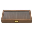thumbnail image 6 of 40*19*5 cm Knife Display Case Knife Storage Box Knife Display Case Organizer Rectangular Walnut Color, 6 of 11