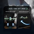 thumbnail image 4 of 2.4GHz Green Remote Control Fighter with 1503 Brushless Motor, 7.4V 2000mAh Battery for 18-Min Flight, EPP Material & Optical Flow Hover, Includes Remote, Charging Cable, and Accessories - Single, 4 of 5