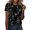 K, variant on WEAIXIMIUNG Valentine's Day Womens Daily Water Color&Bow Print O Neck Tank Tops Short Sleeve Workout Shirts Casual Loose Tee
