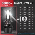 thumbnail image 6 of Applies to H7 9006 LED Headlight Kit for Volkswagen Polo 2017-2018, 6 of 9