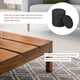 thumbnail image 4 of Deslizadores de muebles, almohadillas de fieltro autoadhesivas redondas, protectores de suelo para patas de muebles de madera dura 2.4'' 24, 4 of 5