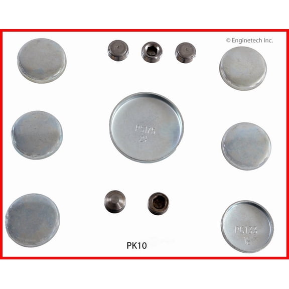 Enginetech PK10 Engine Expansion Plug Kit- Iron