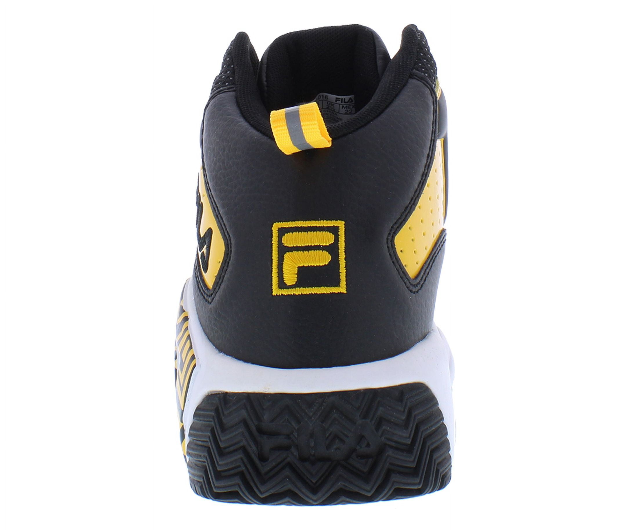 FILA Mb Night Walk Boys Basketball Sneakers, Size 7, Color: Black