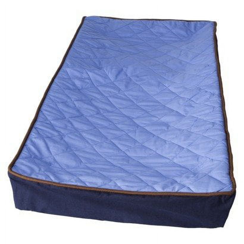 Bacati - Transportation Quilted Changing Pad Cover, Infant Boys, Blue