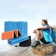 thumbnail image 2 of Huggegwe Coussin de Siège Gradin, Pliable Portable Extérieur Camping Randonnée Pique-Nique Coussin en Mousse Imperméable, Tapis de Siège pour Randonnée Rouge CJB91-133467, 2 of 7