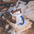 thumbnail image 5 of 3dRose, USA, Michigan, Grand Haven Lighthouse, 11oz Two-Tone Blue Mug, 5 of 7