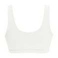 thumbnail image 6 of Hifoo Women Sports Bra Women Swimsuit Bathing Bra Bikini Tops O-Neck Swimwear Soft Solid Color Push Up Brassiere Bralette, 6 of 6