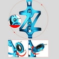 thumbnail image 4 of Yuarrent Portabidón Ligero Para Bicicletas - Cómodo Y Ajustable Portabidones Práctico Fácil De Instalar Titular Bilateral Rojo + Base Type3 NO3, 4 of 6