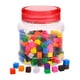 thumbnail image 1 of Bloques de cubos de centímetros para desarrollo de niños, juguetes educativos de clasificación de colores, matemáticas 300 piezas, 1 of 9