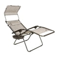 thumbnail image 3 of Bliss Hammocks Gravity Free Chair w/ Canopy , Drink Tray, & Pillow, 30-in. Wide XL, Weather & Rust Resistant, 360 Lb. Capacity, 3 of 15
