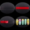 thumbnail image 5 of 50pcs Transparent Nail Stand Press On Nails Packaging Fake Nails Display Stand Double Sided Tape For Salon Nail Decorations, 5 of 9