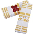 thumbnail image 3 of · REDEARTH · Table Runner-Yarn Dyed Ribbed Woven Table Linen for Square, Round, Rectangle Dining Table, Coffee Table, Console, Dresser; 100% Cotton (14"x72"; Mustard), 3 of 7