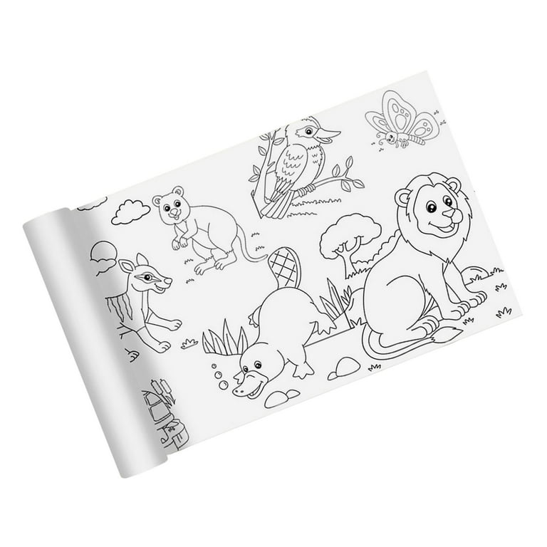  Estune 2 Pcs Children's Drawing Roll Coloring Paper