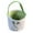 Green, variant on Easter Decorations Easter Basket Holiday Rabbit Bunny Printed Canvas Gift Carry Candy Bag Home Textile Storage