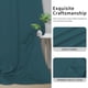 thumbnail image 5 of Cortina Easy-Going de 107 x 160 cm con aislamiento térmico, color azul pavo real, 5 of 8