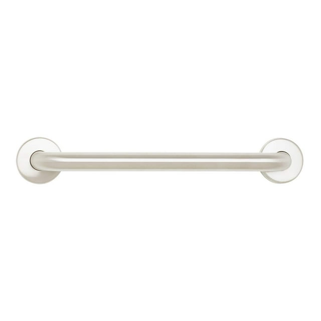 Barre de Douche en Acier Inoxydable Seachrome 12 Pouces, Diamètre 1 Â1⁄4 Pouces, Conforme ADA, Finition Satinée