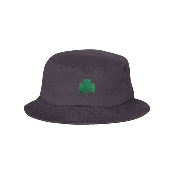 Adult Shamrock St. Patrick's Day Embroidered Bucket Cap Dad Hat