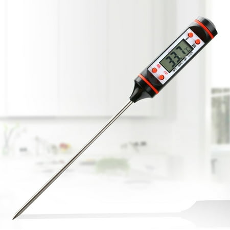 

SPRING PARK Digital Electronic Professional Instant Read Meat Thermometer for Kitchen Food Cooking Grill BBQ Smoker Candy Brewing Coffee and Oil Deep Frying