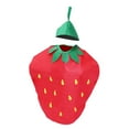 thumbnail image 3 of Kids Fruit Costume Cosplay Cute Children Costume for Carnival Party Supplies Strawberry, 3 of 8