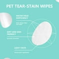 thumbnail image 6 of Yous Auto Dog Eye Wipes,Cat Dog Eye Cleaner,Pet Tear Stain Remover Wipes,130 Count Dog Eye Cleaning Wipes,Eye Cleaner Cotton Pads, Unscented Gentle Pet Tear Wipe, 6 of 11