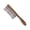 Ebony, variant on dianhelloya Sandalwood Scalp Massage Comb Wide Teeth Anti-static Hair Growth Men Women Head Massager Brush Wooden Manual Gua Sha Comb(Random Color)