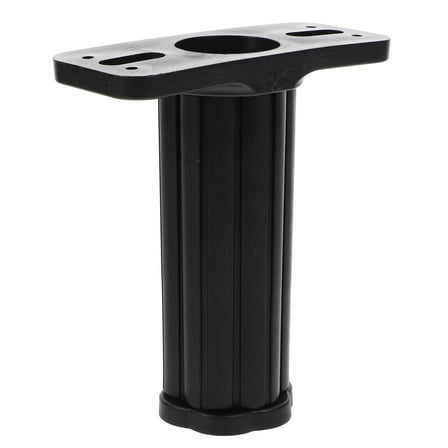 EXHUMKY Furniture Leg Adjusters Table Leg Extender Plastic Black Homeowners 1 PCS